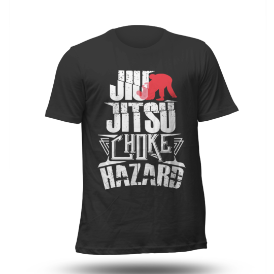 Polera Let's Roll Jiu jitsu Choke Hazard