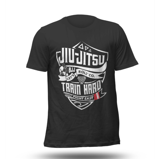 Polera Let's Roll Jiu jitsu Train Hard