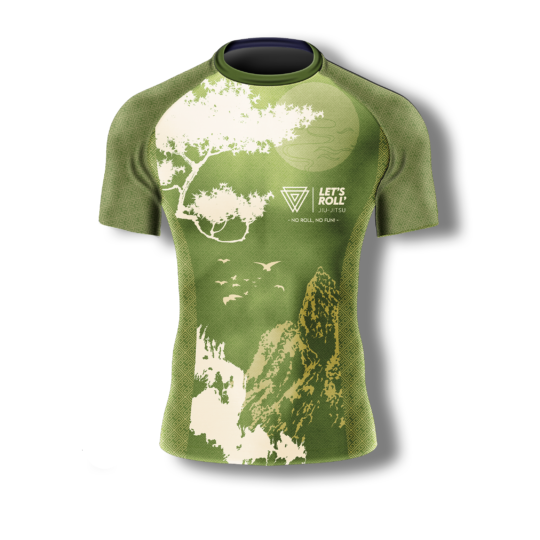 Rashguard Let’s Roll Zen Roots