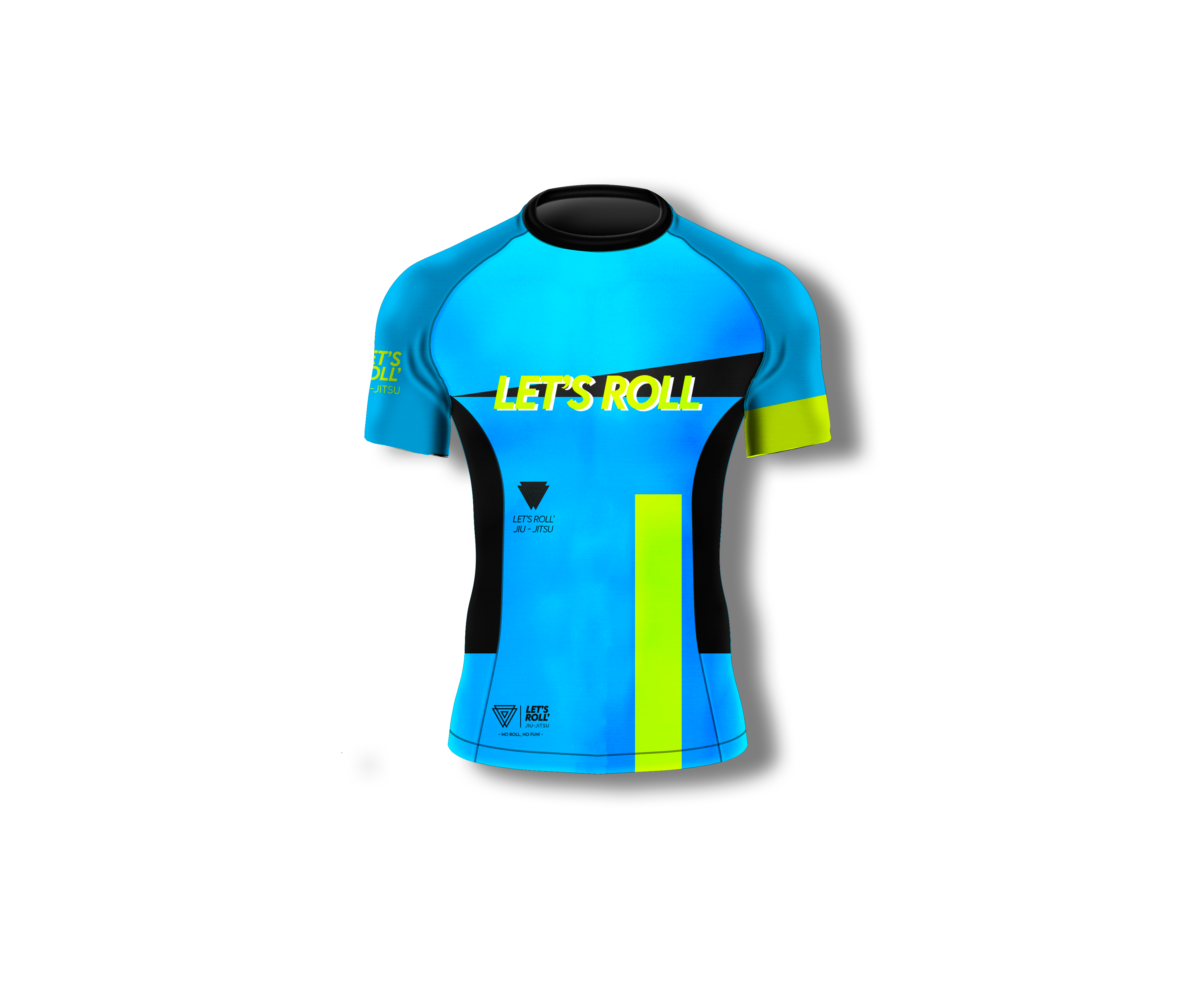 Rashguard Let’s Roll Chilean Grapplers SB - Imagen 2