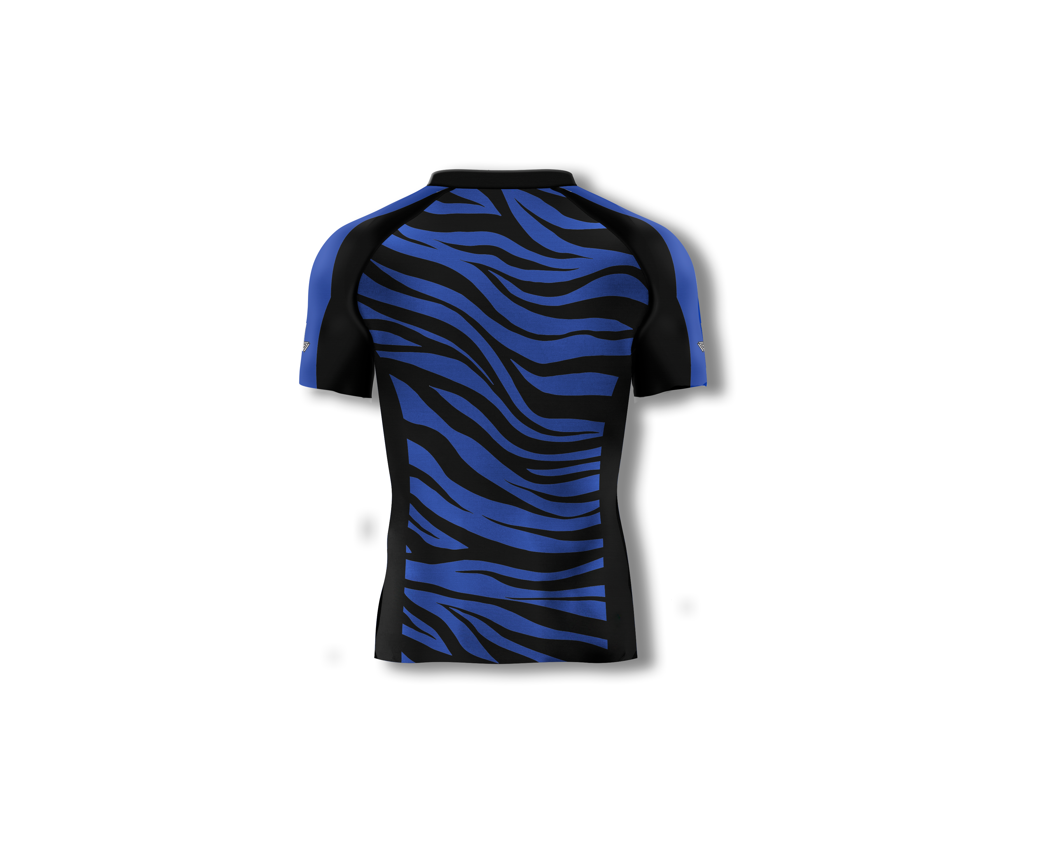 Rashguard Let’s Roll Zebra Rank Series Azul - Imagen 3