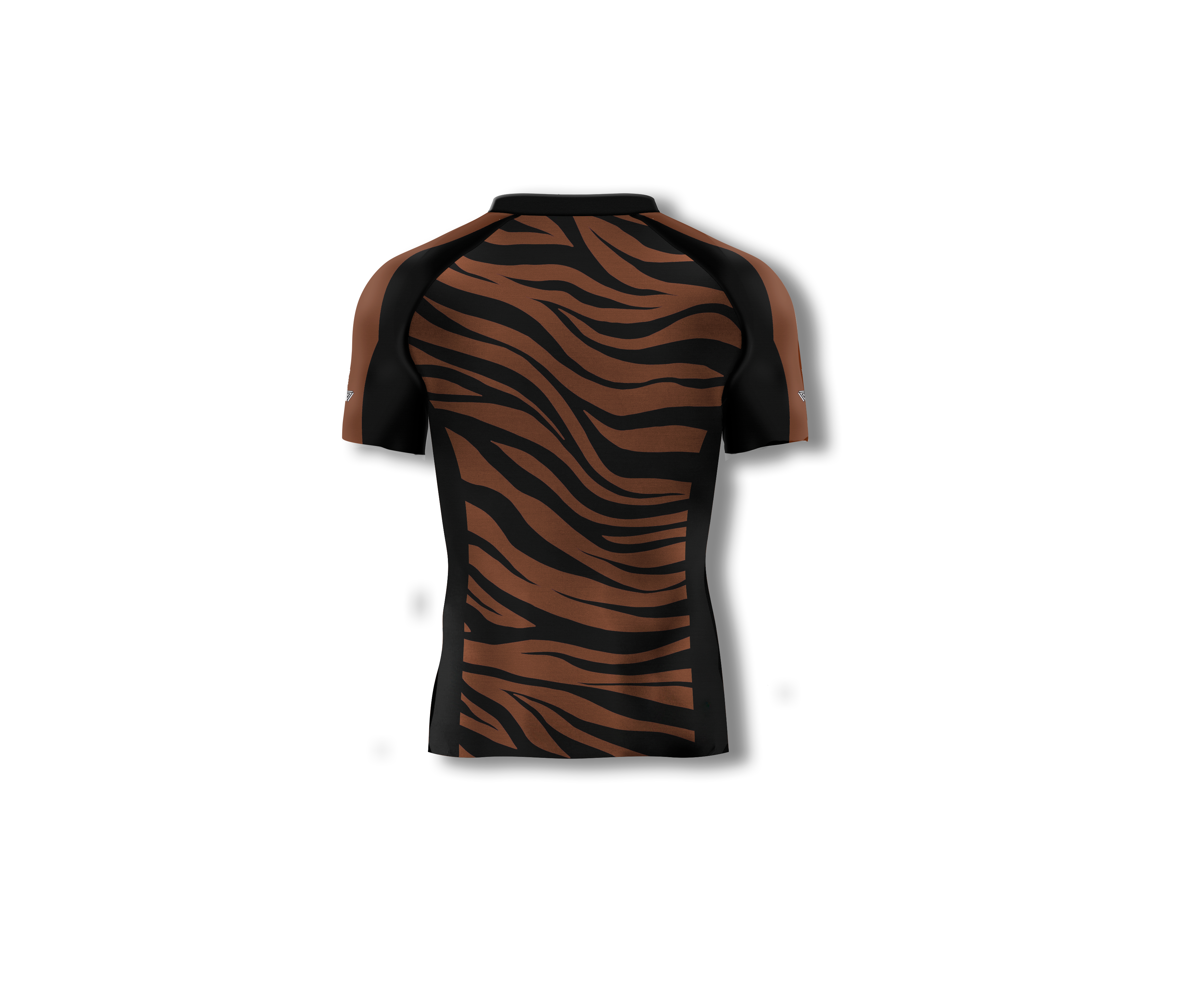 Rashguard Let’s Roll Zebra Rank Series Marron - Imagen 3
