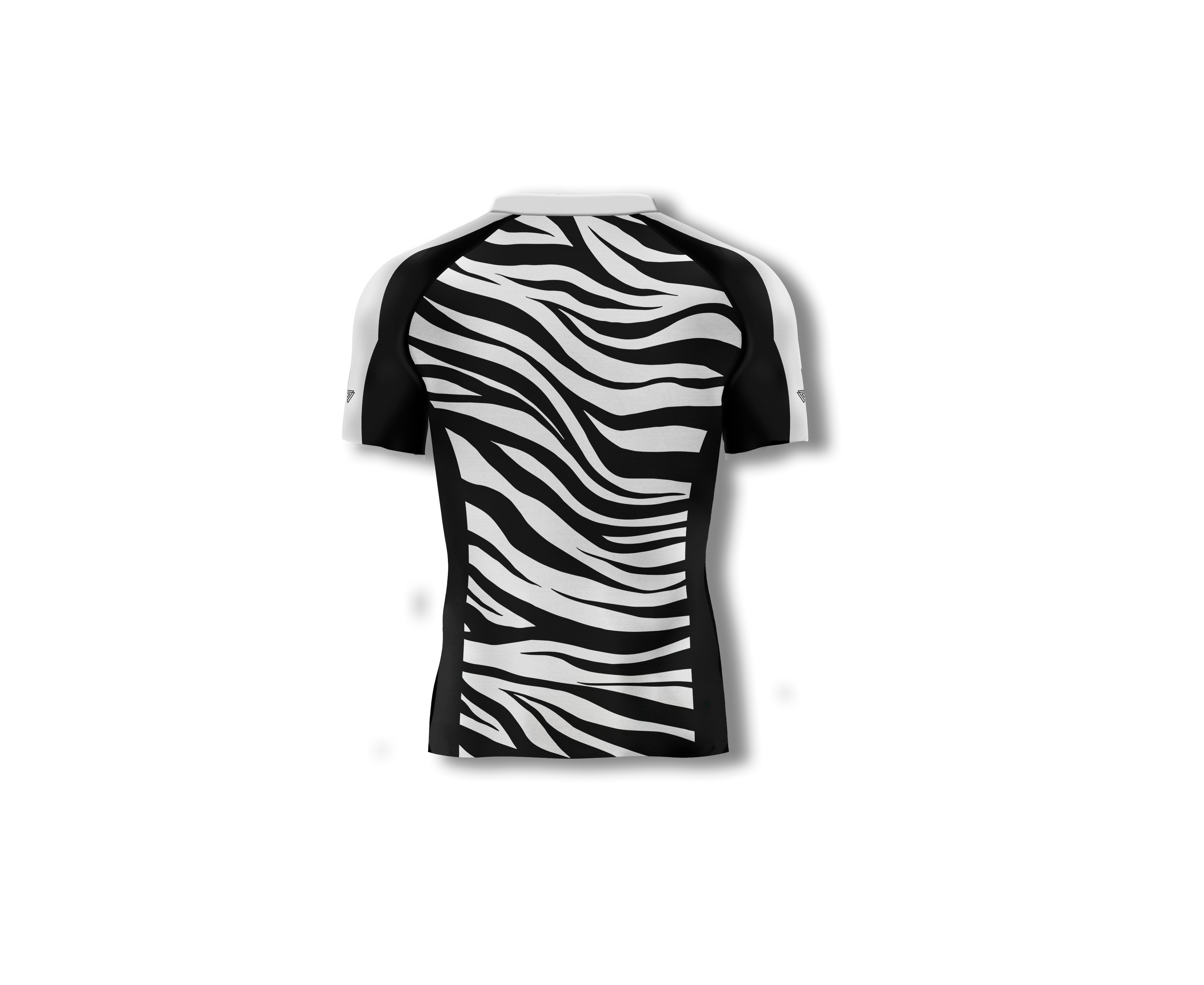 Rashguard Let’s Roll Zebra Rank Series Blanca - Imagen 3