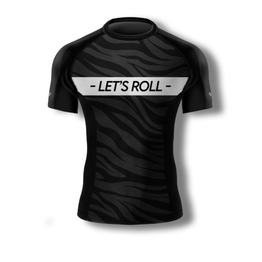 Rashguard Let’s Roll Zebra Rank Series Preta