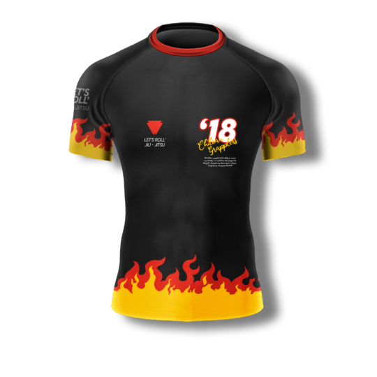 Rashguard Let’s Roll Pyro Rollers