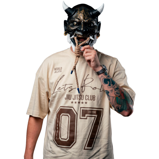 Polera Let's Roll Oversize Jiu Jitsu Club - Arena