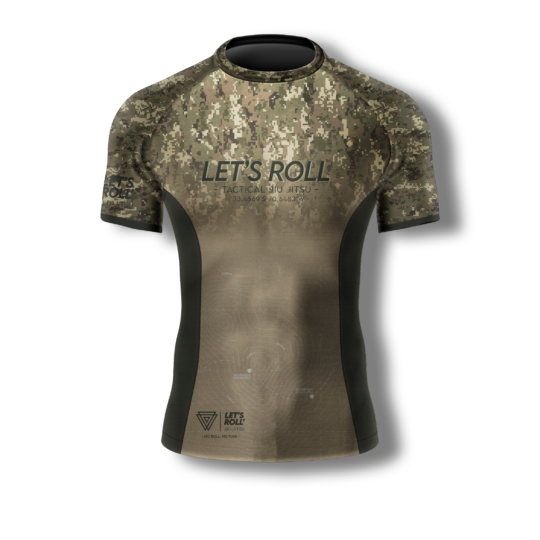 Rashguard Let’s Roll Jiu Jitsu Tactical Division