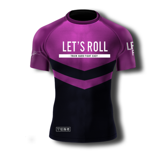 Rashguard Let’s Roll - Classic Ranked IBJJF Roxa