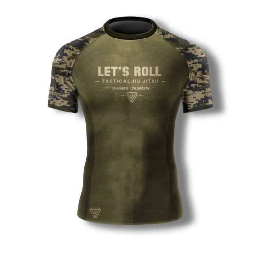 Rashguard Let’s Roll Jiu Jitsu Tactical Division v2