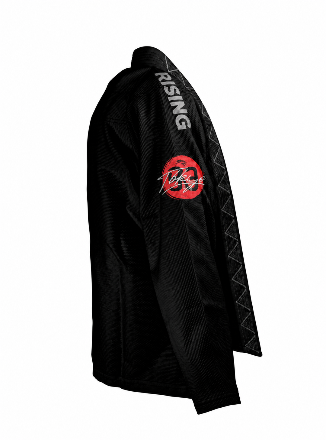 Gi BJJ Chile Tokyo Roll Negro - Kimono Premium Let’s Roll - Imagen 4