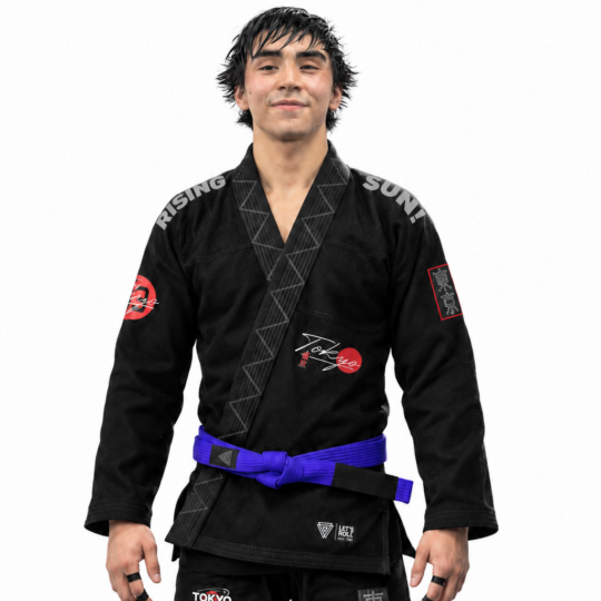 Gi BJJ Chile Tokyo Roll Negro - Kimono Premium Let’s Roll
