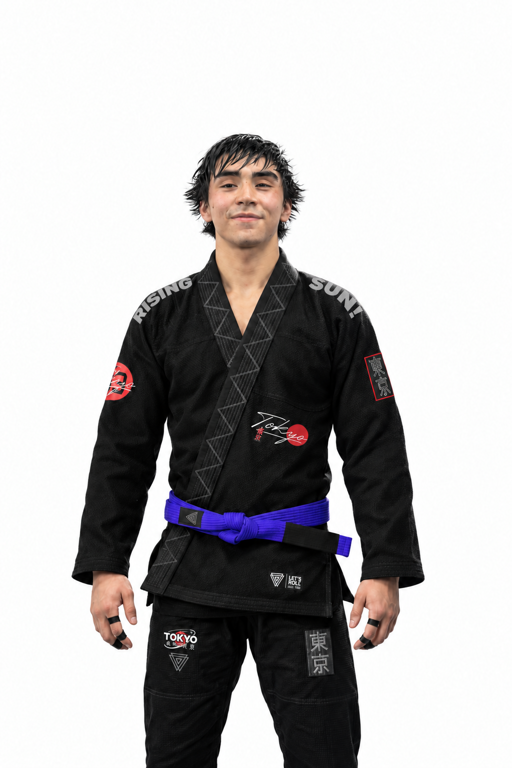 Gi BJJ Chile Tokyo Roll Negro - Kimono Premium Let’s Roll
